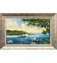 GÜMÜŞ ÇERÇEVELİ TABLO N818