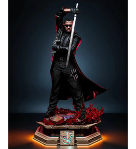 Blade 3D Figür Blade Vampir Avcısı 3D Figür Bıçağın İki Yüzü