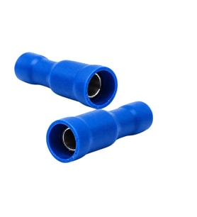 Powermaster PM-39054 1,5-2,5MM2 Kesit 24X7x5mm Soket Mavi İzoleli Kablo Pabucu (100'Lü Paket)
