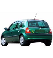 Renault Clio 2 HB Formlu  Krom Bagaj Alt Çıta