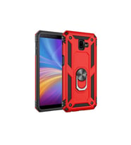Samsung Galaxy J6 Plus Uyumlu Kılıf Zore Vega Kapak (Kırmızı)