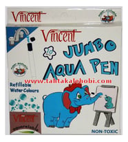 Vincent Jumbo Aqua Pens Su İle Doldurulabilir Keçeli Boya Kalemi 