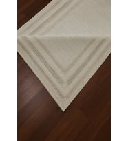 AGAH KF406 KREM-VİZON (DESENLİ BORDÜR))