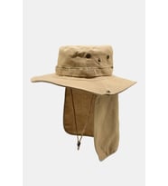 Outdoor Uv Güneş Koruyucu Şapka Camel Lejyoner Safari Şapkası