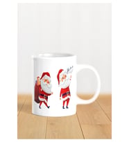 Hediyelik Yeniyıl / Yılbaşı / Noel Baba Baskılı Kupa Bardak