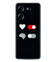 Tecno Pova 5 Kılıf Silikon Desen Özel Seri Love Brain 1722