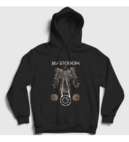 Presmono Unisex Siyah Eye Mastodon Kapüşonlu Sweatshirt 163210tt