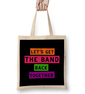 Oneders-Let's Get THE BAND BACK Together Bez Çanta Uzun Saplı