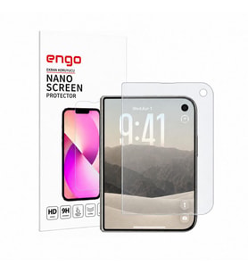 Apple iPhone Duo İle Uyumlu Dış Mat Ekran Koruyucu 5.4 İnç A3720 Mat Ekran Koruyucu A3717 6.9 İnç Yansıma Ve Parlama Azaltıcı Parmak İzi Bırakmayan 9H Esnek Nano Cam