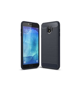 Samsung Galaxy J4 Uyumlu Kılıf Zore Room Silikon Kapak (Lacivert)