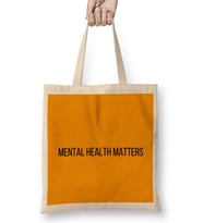 Mental Health Matters Bez Çanta Uzun Saplı