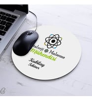 İsimli Metalurji Mühendisi Temalı Yuvarlak Mousepad