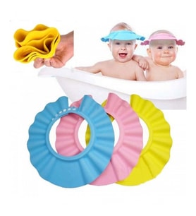 Bebek Banyo Şapkası Pembe