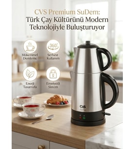 CVS DN 91128 SuDem Elektrikli Çay Makinesi