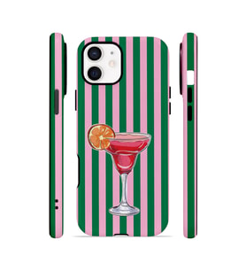 iPhone 11 Vorian Çift Katmanlı Kılıf Pink Citrus Cocktail