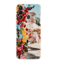 Tecno Pova Neo Kılıf Silikon Desen Özel Seri Gerçek Çiçekler 1743