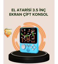Tv Bağlantılı Çift Lu Şarjlı Retro Gamepad Seti