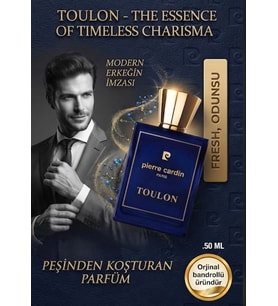 Pierre Cardin Toulon Erkek Parfümü 50 ml - Beauty The World Özel Seri - Orjinal Bandrollü