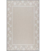 Eliana Home Baskılı, Yıkanabilir Kaymaz Taban Salon Halısı LNA1806 100x150 cm (Bej)