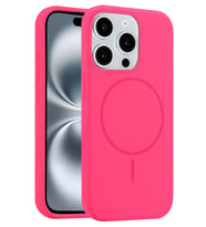 iPhone 14 Pro Max Kılıf Jully Magsafe Kapak - Pembe