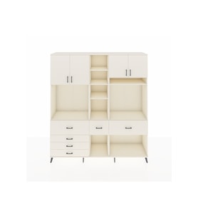 Hyperion Dolap 11 Raflı 6 Çekmeceli 4 Kapaklı 220x44x243 Aytaşı-Aytaşı/Aytaşı