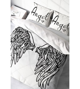 Angel Wing Modern Çift Kişilik Nevresim Takımı