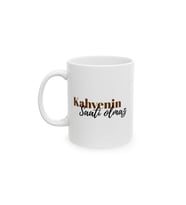 Kahvenin Saati Olmaz Yazılı Porselen Kupa Kahve Temalı Esprili Hediyelik Kupa KF27032621