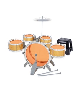 1080080 Sunman Eccho, Davul Set - Jazz Drum / 5 adet Davul, Zil ve Tabure / +3 yaş