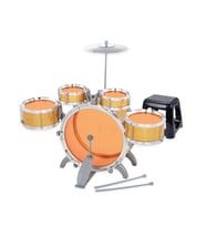 1080080 Sunman Eccho, Davul Set - Jazz Drum / 5 adet Davul, Zil ve Tabure / +3 yaş