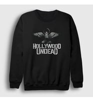 Presmono Unisex Siyah Empire Hollywood Undead Sweatshirt 149753tt