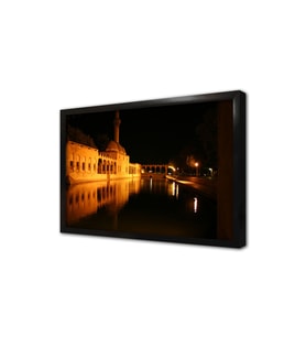 Şanlıurfa Balıklıgöl Gece Çerçeveli Mdf Tablo