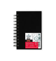Canson Art Book One Sert Kapak Spiralli Eskiz Defteri 100 gr. 10,2x15,2 cm. 80 yp. 