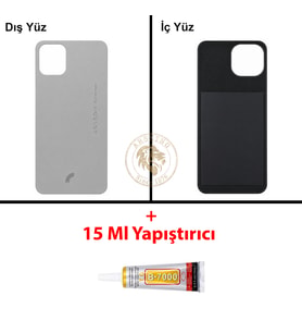 Reeder Yapıştırıcı S23 Max Pro Gri Yapıştırıcı B-7000 Yapıştırıcı Arka Kapak Arka Cam Batarya Kapağı Lazer Kesim Kapak Pil Kapağı Back Cover