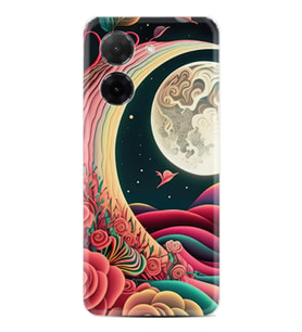 Xiaomi Redmi A5 4G Kılıf Boutique Baskılı Resimli Platonik Ay Pcode -073