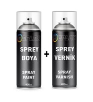 Renault Modus D69 Platin Gri Sprey Rötuş Boyası+Sprey Vernik