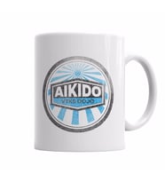 Logo Distress Aıkıdo Kupa Bardak Porselen