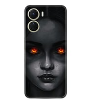 Vivo Y16 Kılıf Resimli Desenli Silikon Platinium Series Dark Woman 1887