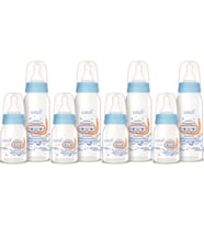 Bebsi Cam Biberon Seti Mavi (250ML+125ML) (4 Lü Set)