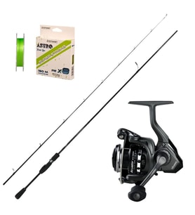 Fujin Sniper 230cm 06-8gr  - Okuma Acuador 1000 LRF Olta Seti
