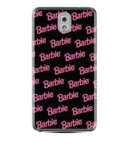 Samsung Note 3 4 5 8 9 20 Ultra 10 Lite Kılıf Desenli Silikon Barbie 1404