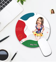 Kişiye Özel Karikatür Tasarımlı Mouse Pad 101