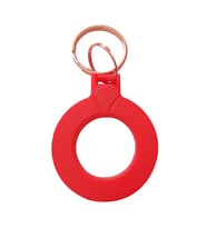 13.56Mhz RFID Halka Tip Tag Kırmızı  Nfc Etiket Anahtarlık Manyetik Proximity Kart Kapı Geçiş Perso