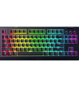 Razer Blackwidow V4 Tenkeyless Hyperspeed (Turuncu Dokunsal Anahtarlar) - Kablosuz Çalışırken Değişt