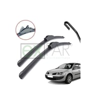 RENAULT MEGANE 2 ÖN CAM SİLECEK SÜPÜRGESİ TAKIMI 2003 - 2005 MEGAN ÖN SİLECEK