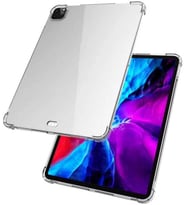 Apple iPad Pro 11 1/2/3/4. Nesil Kılıf Kalem Bölemli Standlı Darbelere Dayanıklı (Renksiz)