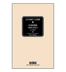 Andre Gide Günlük (1887 - 1925) 1.Cilt