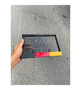 Motorsiklet Pleksi Plakalık