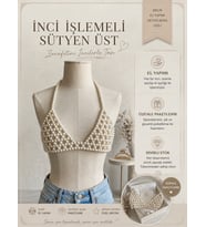 BRALET/ SÜTYEN/ BİKİNİ ÜST İNCİ EL İŞÇİLİĞİ