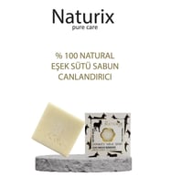 Naturix Eşek Sütü Sabunu 125 Gr  Akne Kurutucu, Cilt ve Saç İçin Doğal Sabun