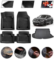 Nissan Juke 2010-2015 Uyumlu Paspas Araca Özel Bagaj Havuzu MBS Siyah